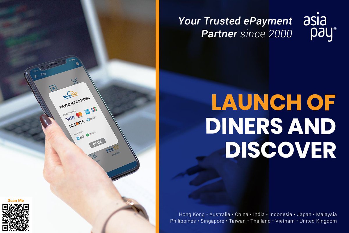 siampayth's tweet photo. At AsiaPay, we always prioritize to provide convenience and seamless payment process to both our merchants and consumers. Therefore, we offer various types of payment methods for our merchants’ eCommerce and mCommerce platform.

Read more: https://t.co/DvC6Gx7Sks https://t.co/OBD08asf6O