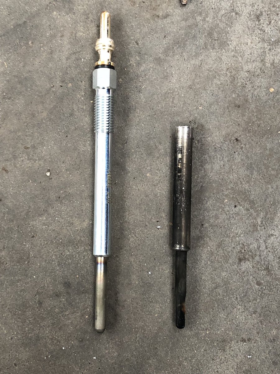 headtech0's tweet photo. Helped another garage out after they snapped an extractor in a glow plug trying to remove it. #brokenglowplugremoval https://t.co/TkPQLukhF8 https://t.co/wy1gRU3Rd8
