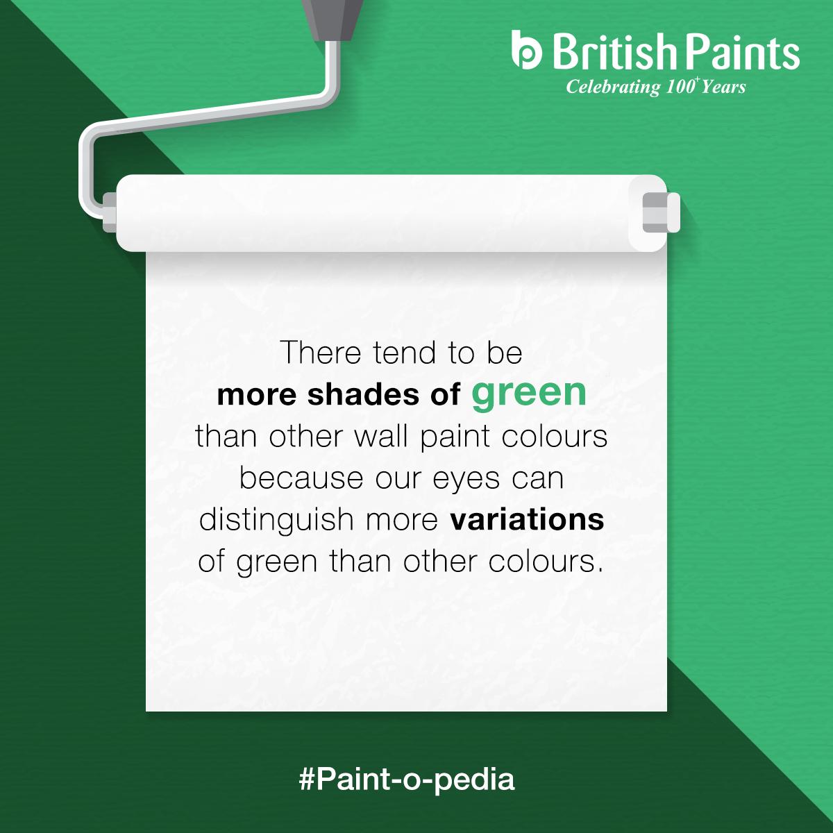 British_Paints's tweet photo. Did you know that there tend to be more shades of green than other wall paint colours just because our eyes can distinguish more variations of green than other colours?
#PaintoPedia #PaintFacts #HomeDecor #InteriorPaint #ExteriorPaint #Emulsion #GreenColour #BritishPaints https://t.co/eGui7mnwQz