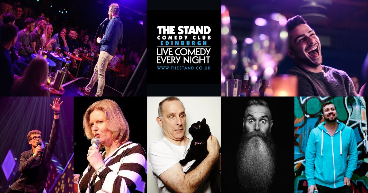 The Stand (@standcomedyclub) on Twitter photo Start the weekend early TONIGHT with some live #Comedy at our Thursday Show with <a href="/TheNickRevell/">nick revell</a> <a href="/jojosutherland/">Jojo Sutherland</a> @DonAlexander015 <a href="/Gristopher/">Chris Griffin</a> & @MartinMorComedy Doors 7/Show 8:30pm Tix: £10/£7/£5 ow.ly/atAU50v330E BOOK NOW! Food avail too thestand.co.uk/edinburgh/food/ #Edinburgh Start the weekend early TONIGHT with some live #Comedy at our Thursday Show with <a href="/TheNickRevell/">nick revell</a> <a href="/jojosutherland/">Jojo Sutherland</a> @DonAlexander015 <a href="/Gristopher/">Chris Griffin</a> & @MartinMorComedy Doors 7/Show 8:30pm Tix: £10/£7/£5 ow.ly/atAU50v330E BOOK NOW! Food avail too thestand.co.uk/edinburgh/food/ #Edinburgh