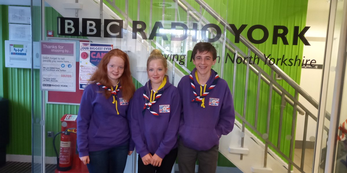 NorthYorkDurham's tweet photo. Good morning from BBC Radio York!
Our Unit 33 coming communication champions go live at 7.45! #weareunit33 #unit33 #UK24WSJ #ukcontingent https://t.co/4cEk0oSBRX