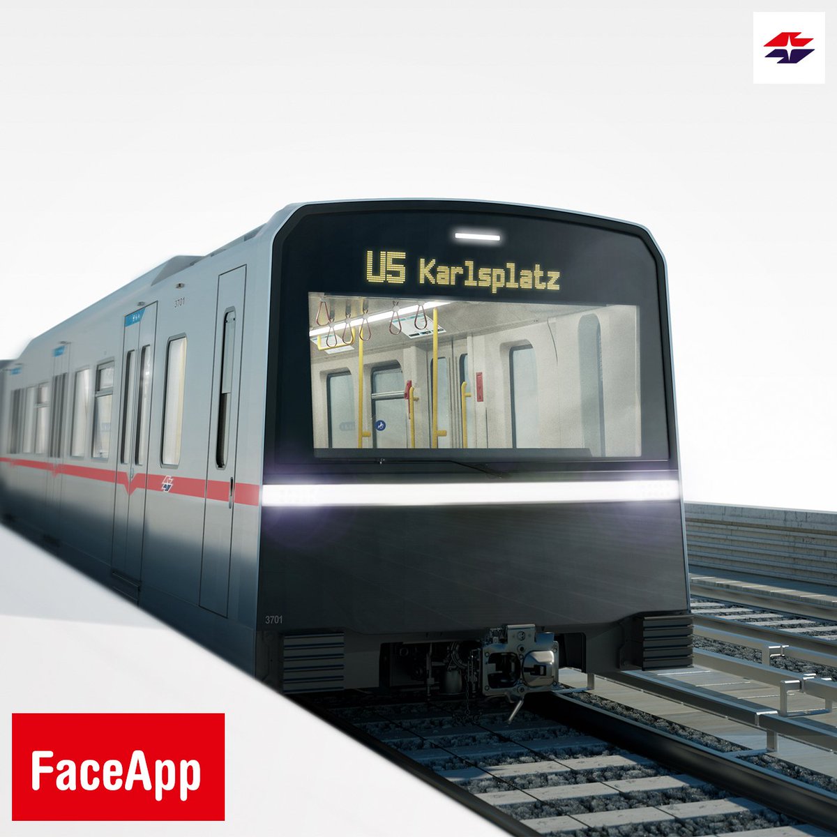 wienerlinien's tweet photo. Also wir finden, dass wir in Zukunft immer hübscher werden 😉 #FaceApp https://t.co/pVCsteFQ5J