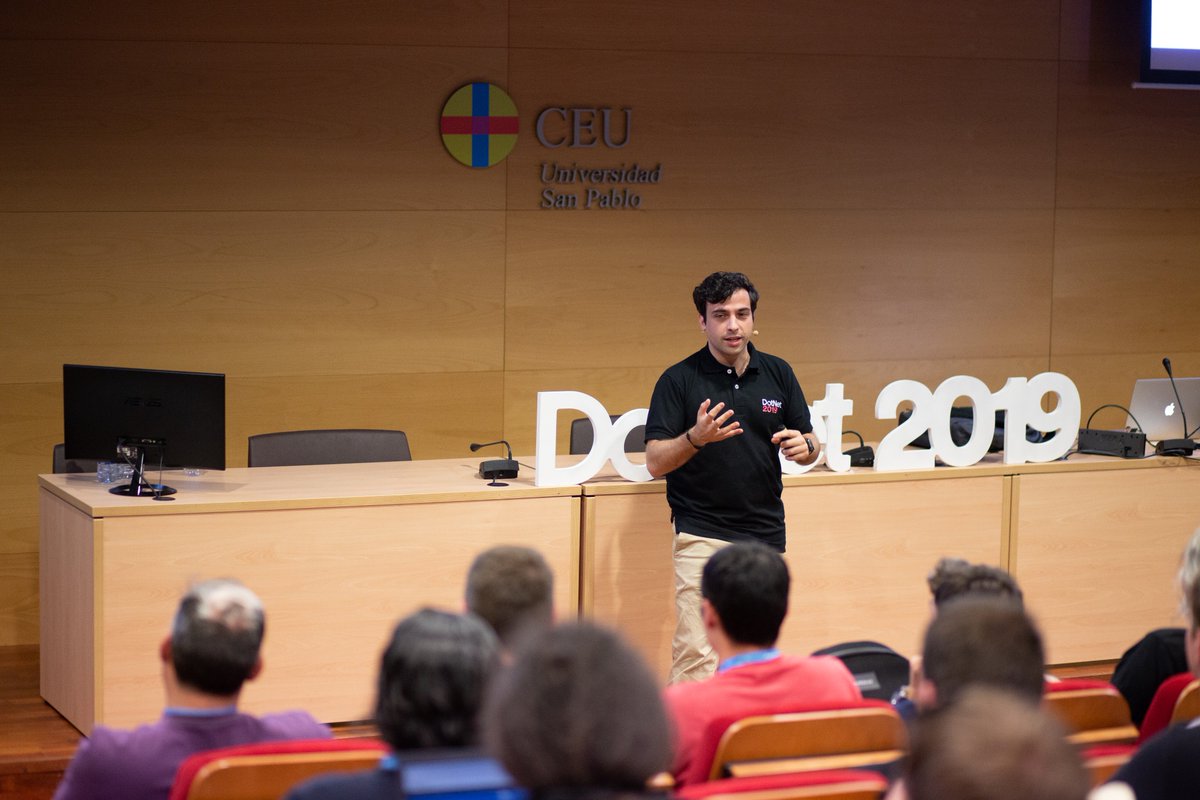 dotNetConfSpain's tweet photo. 📽️ ¡Acabamos de publicar la ponencia de @CKGrafico en la #DotNet2019!
Haz click aquí para aprender como crear aplicaciones reales utilizando lo mejor de #TypeScript y #Vue, con herramientas como #Inversify y #Vuex! 👉 https://t.co/IrSJzn94Ms

#DotNetConfSpain https://t.co/2IPxnZlu4C