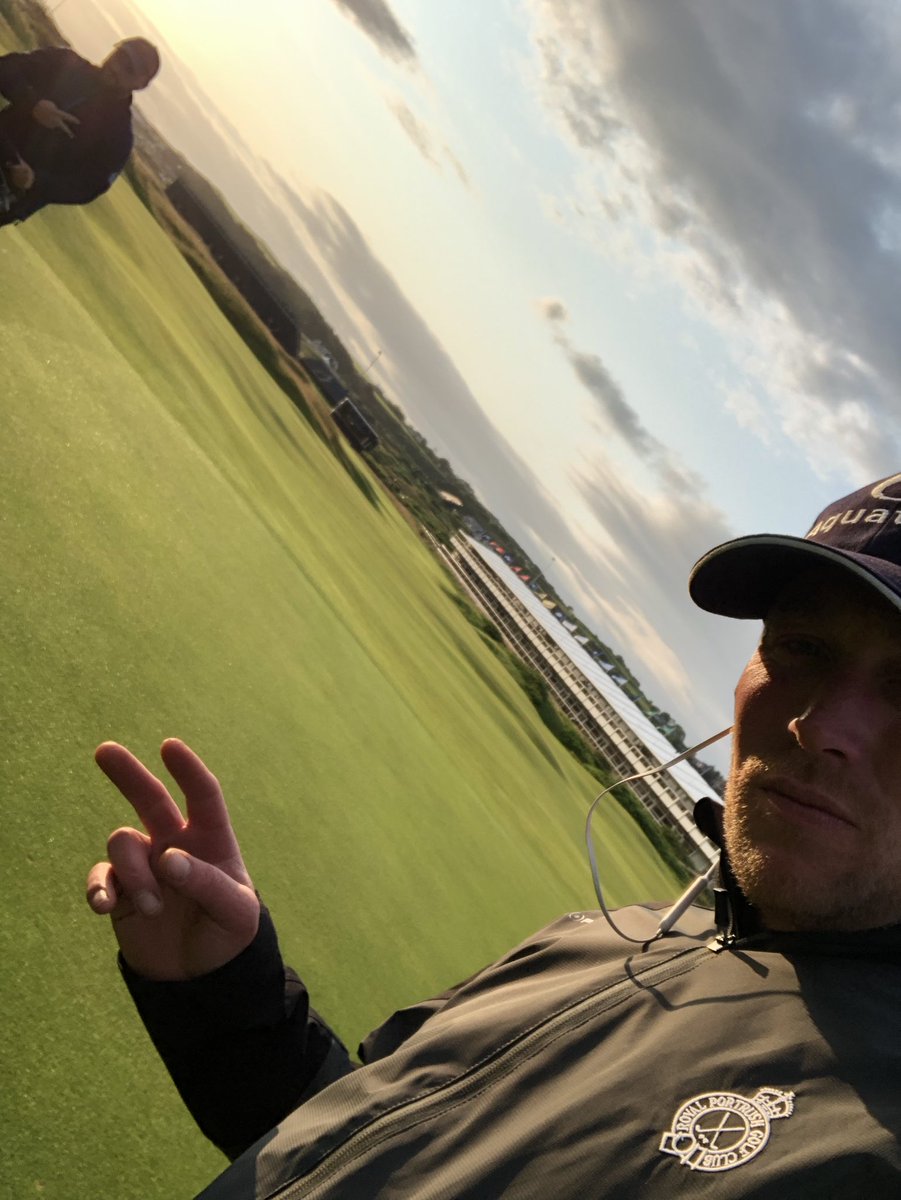 SpolverSimon's tweet photo. Here we go, Day 1 of The Open 2019.  Amazing morning mowing greens.  The course is phenomenal. 👌👌 @AquatrolsEurope @3Andybarr @WhitleyBayGC @negolfer https://t.co/Tt55CruExj