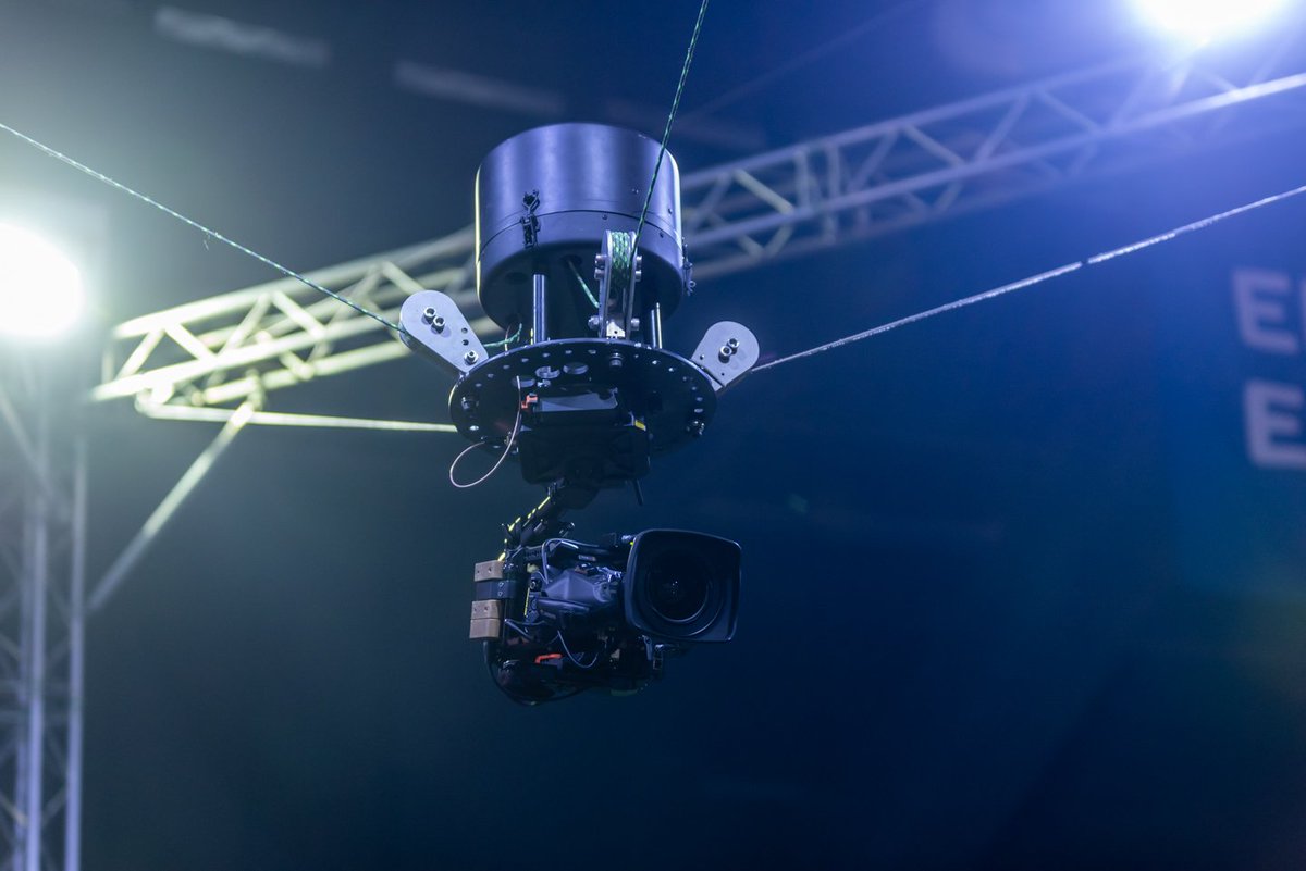 Have you visited #TopShot [stand i12] to have go at operating <a href="/FilmRiggers/">Graham</a> 3D flying camera system? Developed by South Africans for South Africans, this tech brings viewers closer to the action. When you know how - it provides dynamic, shake free, premium quality footage. #Rigger