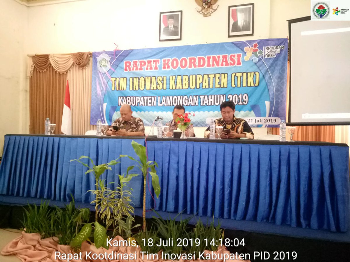 Iskandar__NH's tweet photo. Bersama TIK&amp; TPID rapat Koordinasi di HMahkota #Lamongan 
Komitment bersama sukseskan #BursaInovasiDesa2019

Kwalitas #ManfaatDanaDesa Ungkit Pemberdayaan SDM Perekonomian Desa

semua Pegiat #tppilamongan
Dukung Visi Presiden @jokowi
Membangun Indonesia Dari Desa
@taufikmadjid71 https://t.co/3Bv9Xtctyh