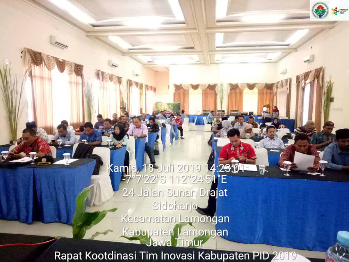 Iskandar__NH's tweet photo. Bersama TIK&amp; TPID rapat Koordinasi di HMahkota #Lamongan 
Komitment bersama sukseskan #BursaInovasiDesa2019

Kwalitas #ManfaatDanaDesa Ungkit Pemberdayaan SDM Perekonomian Desa

semua Pegiat #tppilamongan
Dukung Visi Presiden @jokowi
Membangun Indonesia Dari Desa
@taufikmadjid71 https://t.co/3Bv9Xtctyh