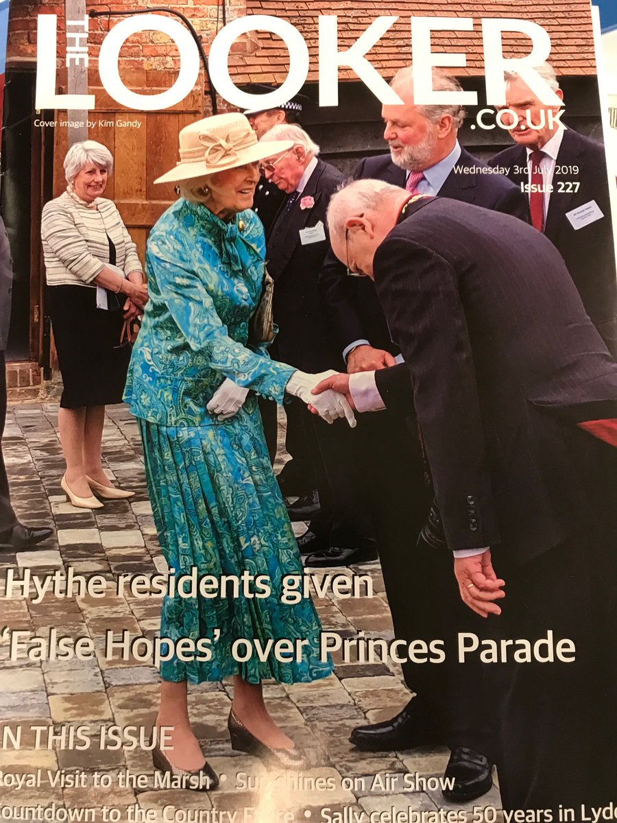 RomneyTweed's tweet photo. Coverage of our recent Royal visitor Princess Alexandra meeting our #RomneyTweed team. Including founders Pat and Robert Alston and @GowmanAJ https://t.co/ZR6Npe6d6l