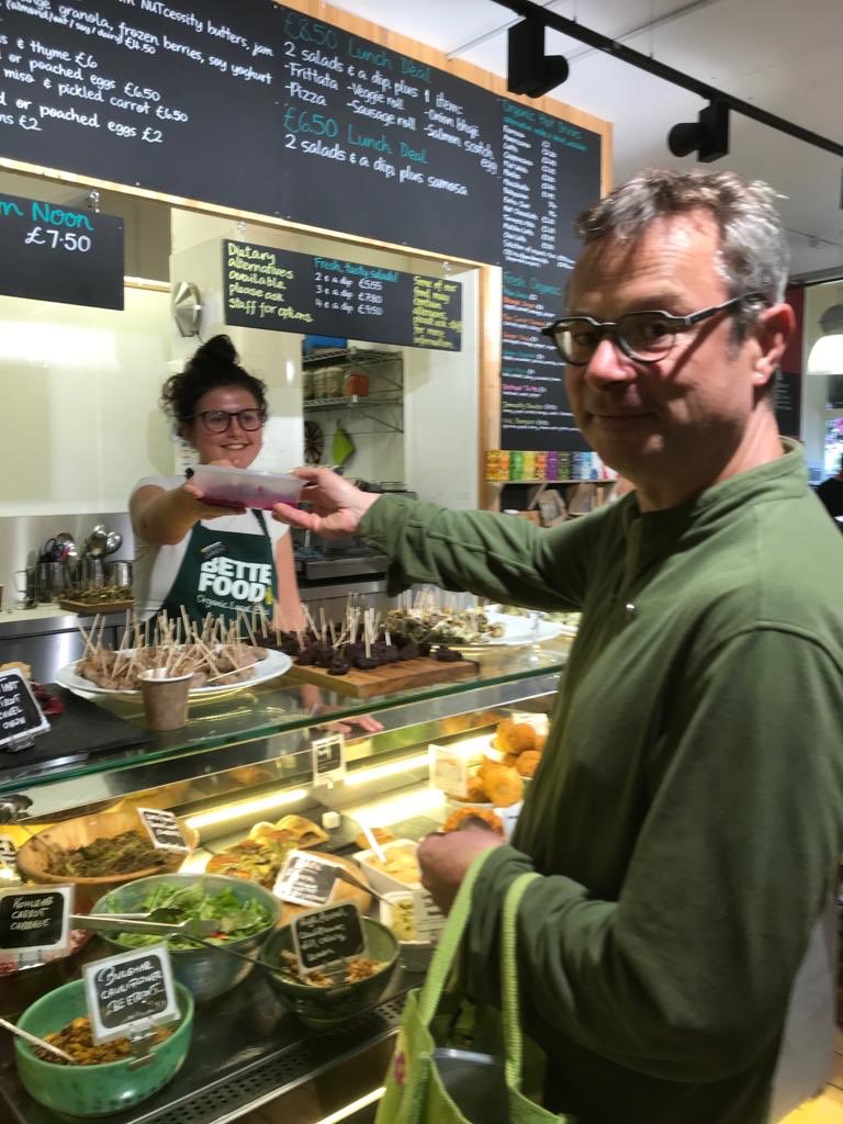 Hugh Fearnley-Whittingstall (@hughfw) on Twitter photo At the launch of the new #refill and #reuse areas in @BetterFoodCo on Whiteladies Rd, #Bristol. Great work by Catherine Conway <a href="/Unpackaged/">GoUnpackaged</a> and Phil Haughton here showing me how it’s done and helping us ditch the single use plastics. #waronplastic At the launch of the new #refill and #reuse areas in @BetterFoodCo on Whiteladies Rd, #Bristol. Great work by Catherine Conway <a href="/Unpackaged/">GoUnpackaged</a> and Phil Haughton here showing me how it’s done and helping us ditch the single use plastics. #waronplastic