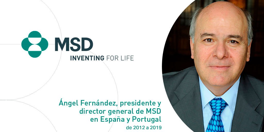 Ángel Fernández concluye su labor como presidente y director general de #MSDEspaña y Portugal tras casi 43 años de sólida trayectoria en el sector farmacéutico, en los que ha asumido diferentes cargos de dirección nacionales e internacionales. bddy.me/2XYRZNM  #prensa