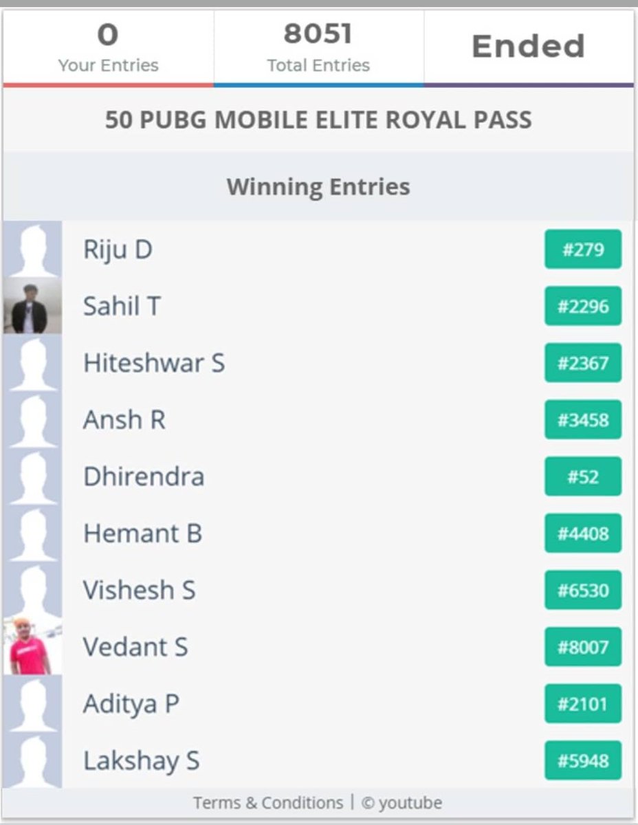 SamuelPRZD's tweet photo. We are glad to announce  our winner as you. We congratulate you to be the Winner of our PUBG MOBILE SEASON 8 ELITE ROYAL PASS GIVEAWAY WINNERS. https://t.co/ByzqFVXbX3