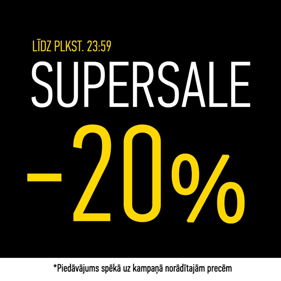 Pērc lētāk! 👍
Tikai šodien, saņem 20% atlaidi ar kodu ⚡️OFF20⚡️!
Izmanto izdevību, ieskaties 👉 bit.ly/2SjMcBe