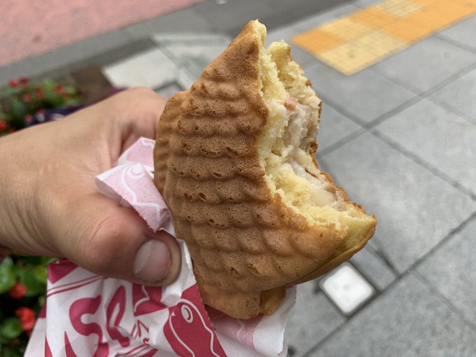 全国の 変わり種 の鯛焼きいろいろ たいたこ ジャーマンポテト チーズカレー クロワッサン ワッフル お好み鯛焼きなど