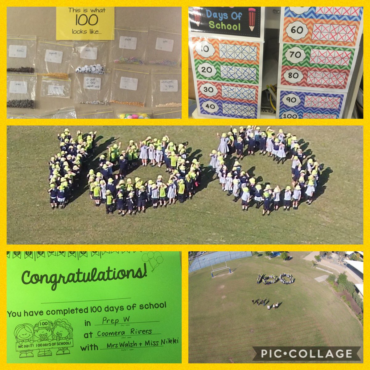 Celebrated 100 days of school (Qld) today #100daysofschool #wearehereforlearning #aussieteachers #teachersofinstagram #prepteacherlife @CoomeraRiversSS