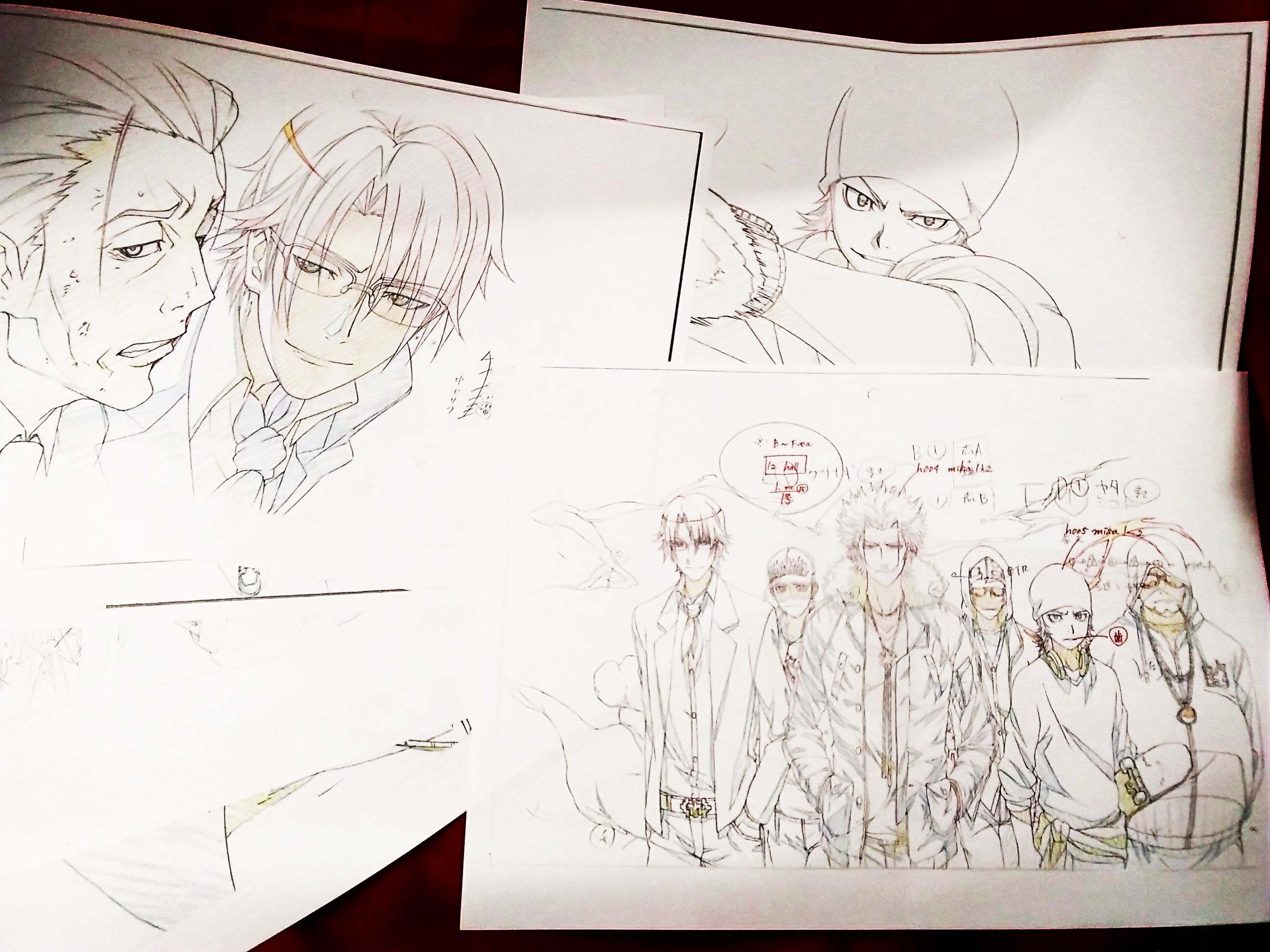 K RETURN OF KINGS 複製原画 宗像礼司