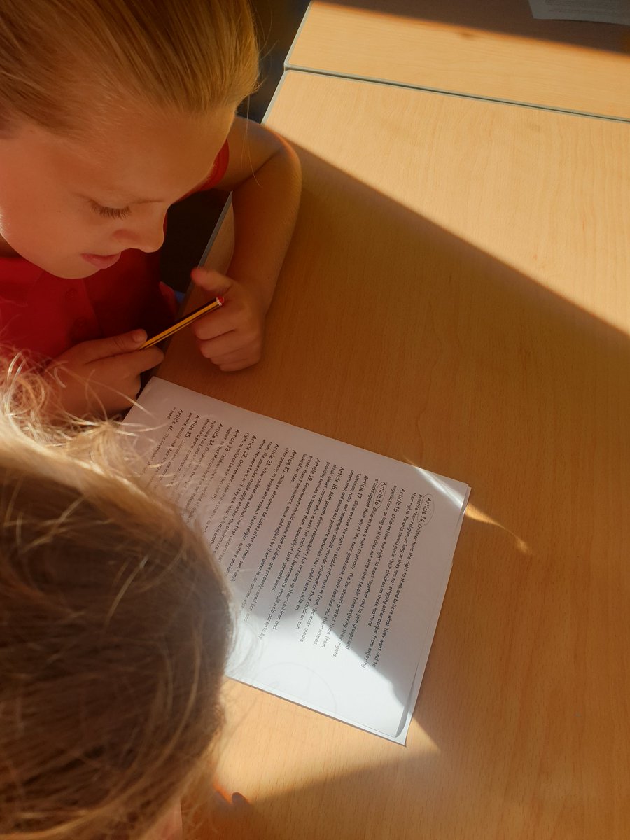 Stranton Primary School (@strantonprimary) on Twitter photo Miss Greenan's new Y6 class are picking out important articles from the Rights of a Child that they want to use on their new display. Miss Greenan's new Y6 class are picking out important articles from the Rights of a Child that they want to use on their new display.