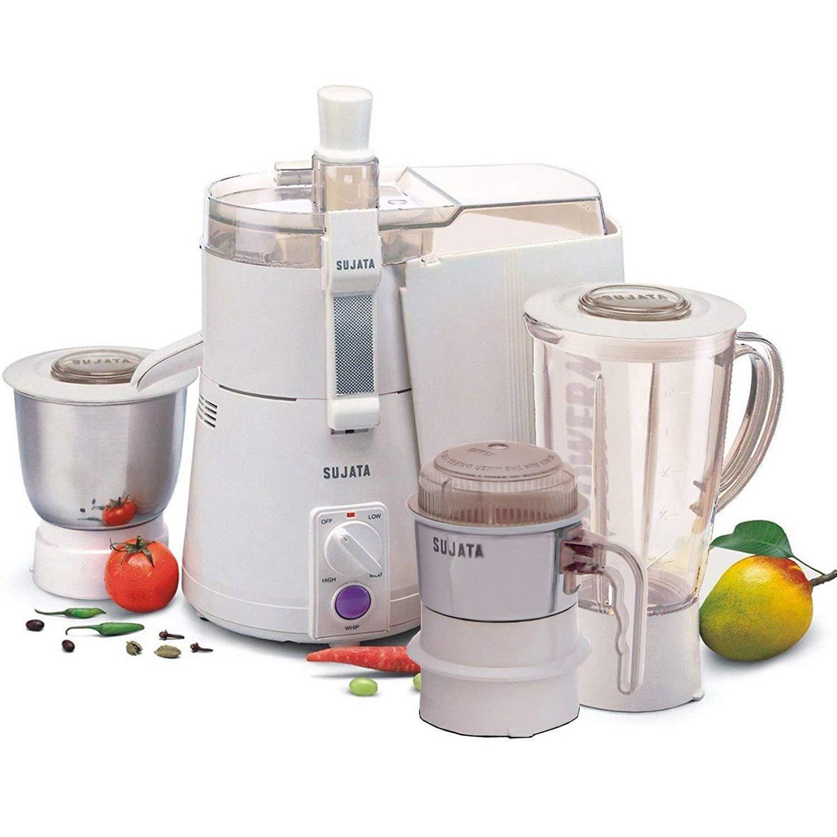 Smartinfo9's tweet image. Sujata Powermatic Plus + CH 900-Watt Juicer Mixer Grinder ... amzn.to/2SmnZKo