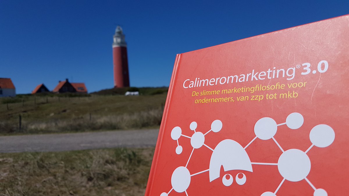 Gebruik jij je vakantie ook om bij te lezen? Calimeromarketing 3.0 is een fijn &amp; bruikbaar boek voor kleine/startende ondernemers:
#zomerlezen #ondernemerschap
ow.ly/nmkv50v4Dzd