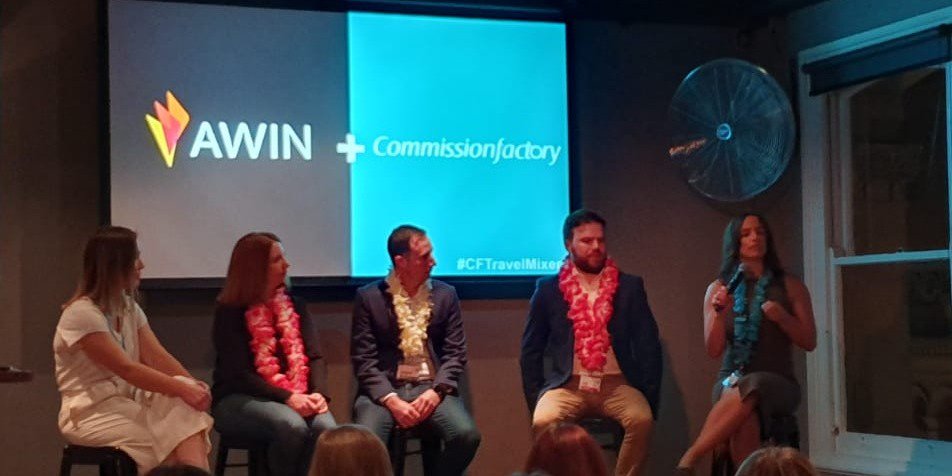 commissionfacto's tweet photo. First speaker for this yearโs Travel Mixer is Joanne Heggie from @Trip tackling the major differences between the Chinese and the Australian travel consumers.
#CFTravelMixer #performancemarketing #affiliatemarketing #commissionfactory https://t.co/QUMLypboFc