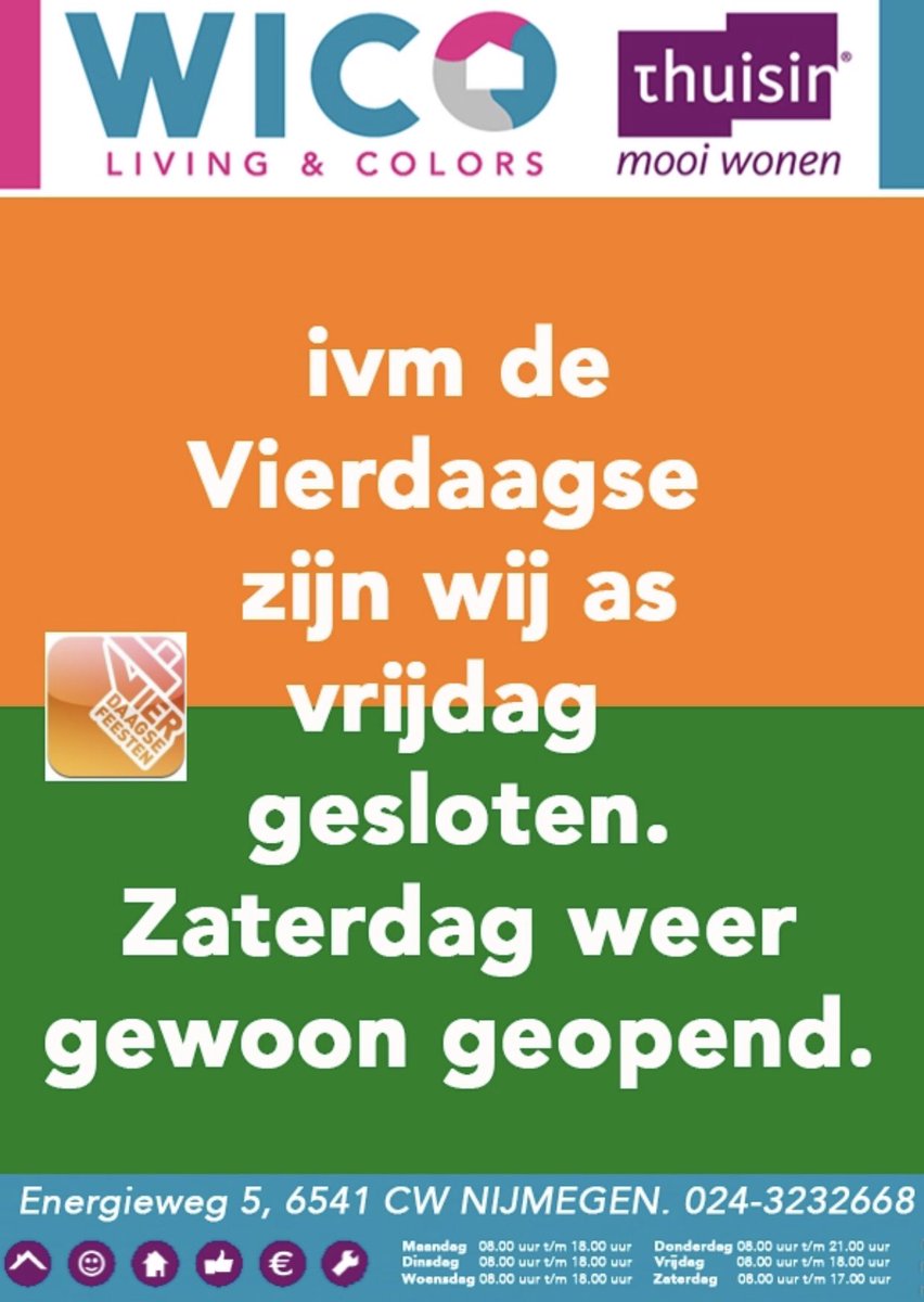 wicothuisin's tweet photo. Vanavond geen koopavond https://t.co/24S0dlWSm7