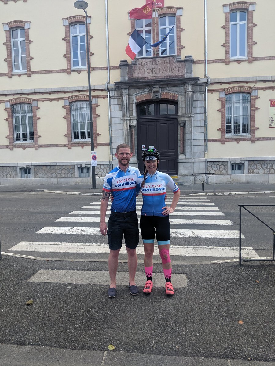 tencycling's tweet photo. @carltonkirby @robhatchtv The @InternationEll2 arriving in Bagneres yesterday.Delighted to support them in our clubs twin town.Cant wait for Tour to pass us today.We'll be between Campan &amp; Beaudéan.Eurosport recording at home!#greatcommentary #tdf #Pyrenees https://t.co/0tF1pa5nFr