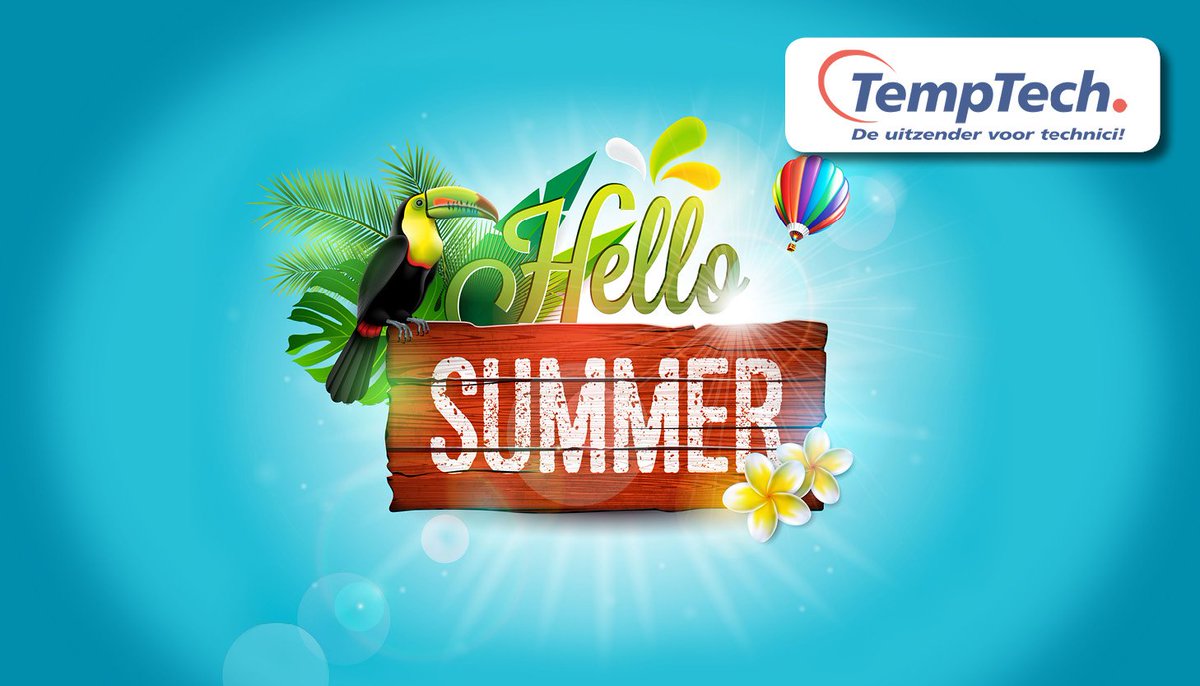 TempTech_uzb's tweet photo. WIJ WENSEN U EEN HELE FIJNE ZOMERVAKANTIE!

Tijdens de vakantie werken wij overigens gewoon door en zijn wij ook bereikbaar. Dus mocht u nog vragen hebben…..dan weet u ons te vinden. 

#zomer #vakantie https://t.co/528mRX3mzo