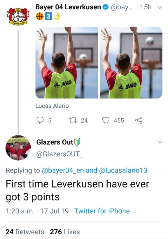 Footy Humour On Twitter Bayer Leverkusen Twitter Admin Is A Savage