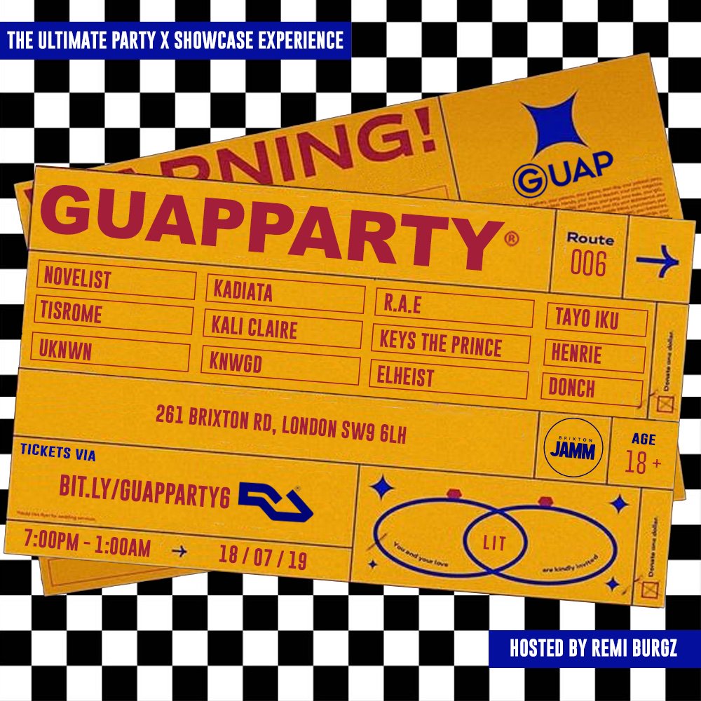 GUAPMAG's tweet photo. #GUAPPARTY Tonight π₯β οΈ
Last Chance to Grab a Ticket
π https://t.co/CLhnXtqg1b https://t.co/H1BmjzKZnF
