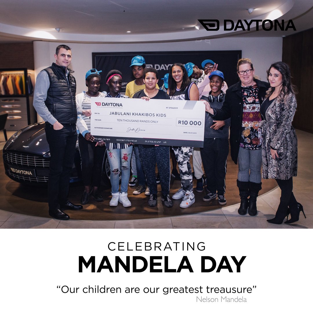 'Our children are our greatest treasure' - Nelson Mandela Celebrating #MandelaDay. #NelsonMandela #Mandela #Daytona