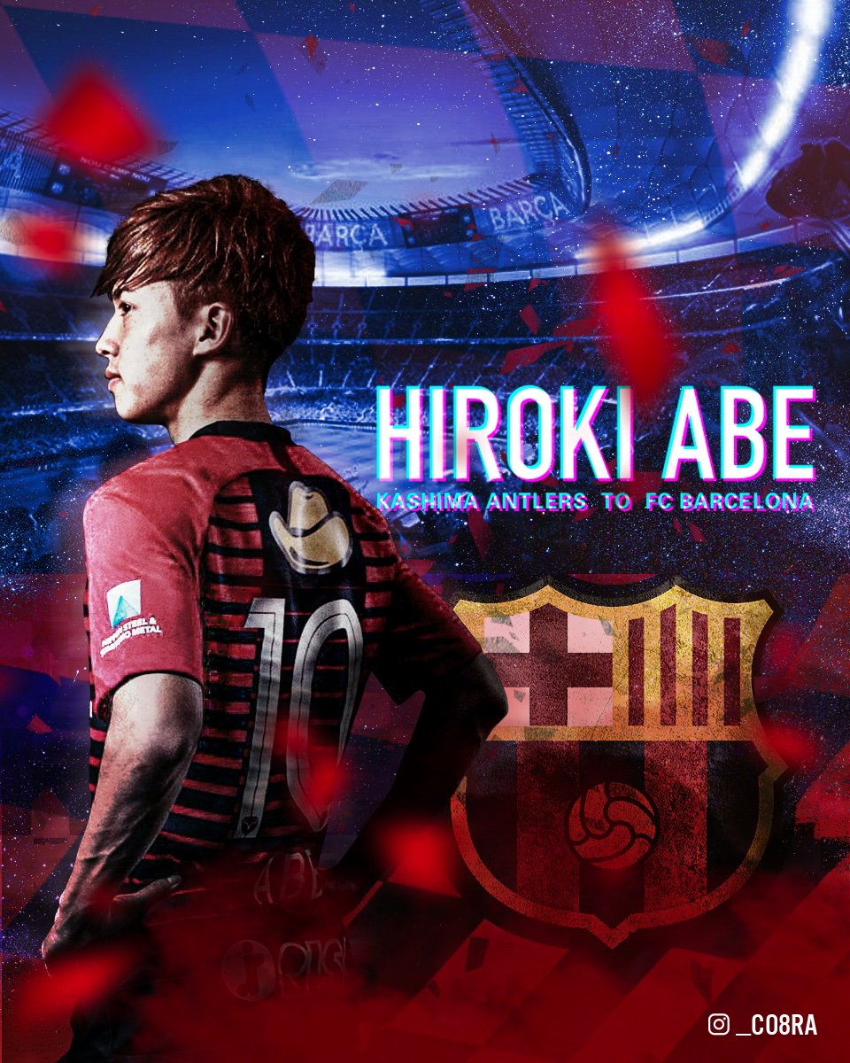 🇯🇵 安部裕葵 FW（20）
その才能、世界にみせつけてやれ！

#安部裕葵 #FCBarcelona #FCB #Football #Japan #JLeague #アントラーズ #サルムライブルー #daihyo #日本代表 #hirokiabe #バルセロナ #バルサ #スペイン  #footballdesign #footballgraphic #soccergraphics

instagram.com/p/Bz6gxj7h2Tl/… …