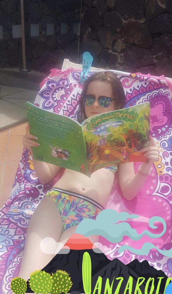 Look what we received into our inbox all the way from Lanzorate 💗. Massive thank you to Fiona for sharing and allowing us to share 💗🌟🐰. Perfect holiday read... #ChildrensBooks #ChildrensAuthors #reading #picturebook #booksontwitter #ChildhoodMemories #ChildhoodCancer #legacy