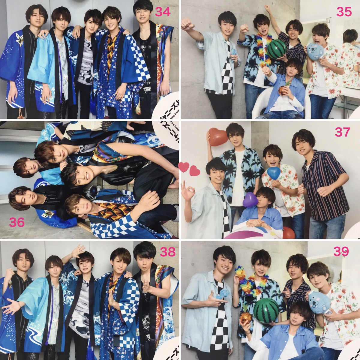 Moca A Twitter 7 18 ジャニショ 新写真 サマステ19 オフショ Hihi Jets集合 34 39 作間龍斗くん個人 64 69