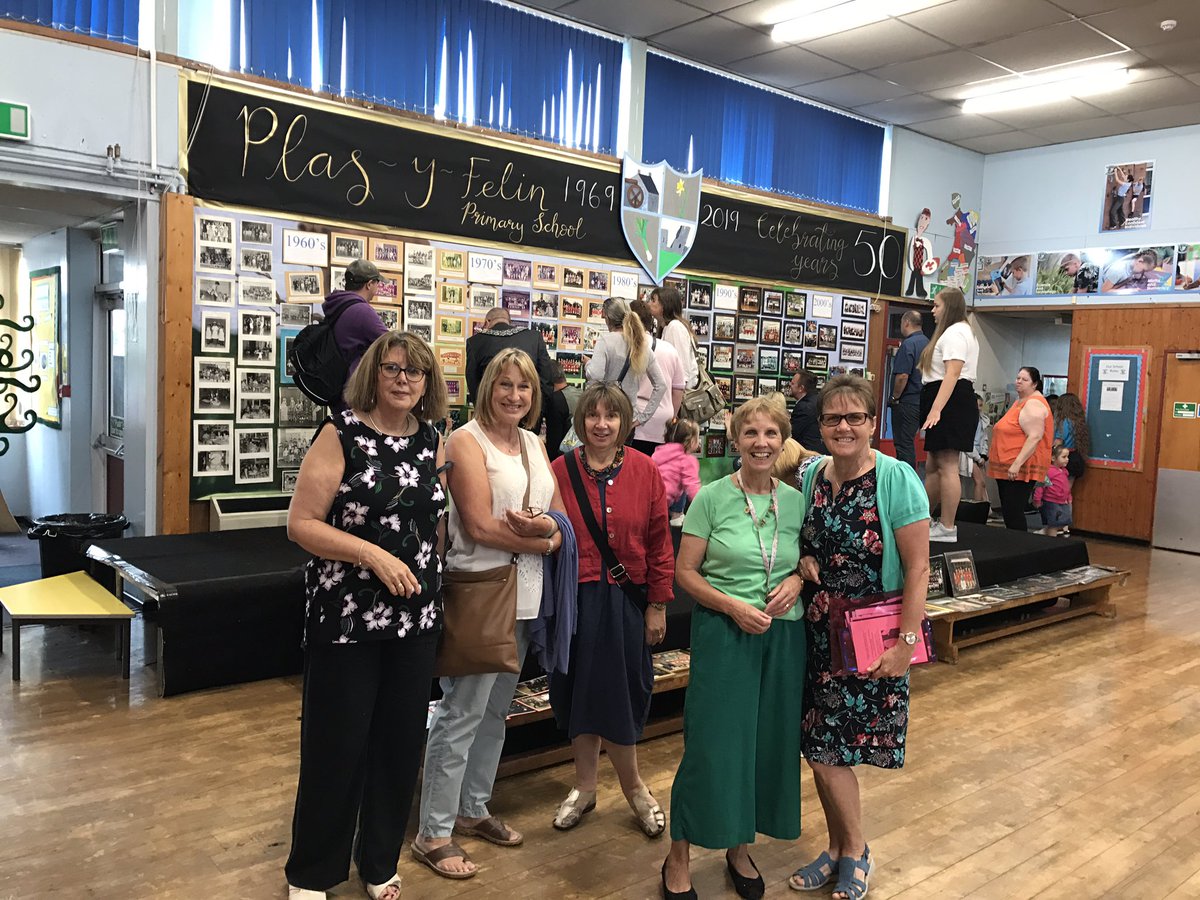 Plasyfelin's tweet photo. Great to see so many faces old and new at our 50th birthday celebrations. Ex pupils and staff all have made this morning so memorable #plap50 #memorylane https://t.co/WdNRvDZ4nJ