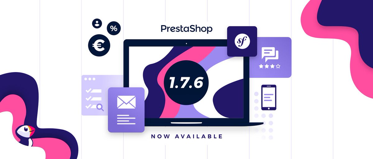 PrestaDeveloper's tweet image. PrestaShop 1.7.6.0 Is Available Now!
Check What’s New in #PrestaShop 1.7.6?
Let's take a look: bit.ly/2xLxvgL>> #prestashopupdate #prestashopversion
#prestashopdeveloper #prestawebdeveloper #prestashopexeprt #freelancer