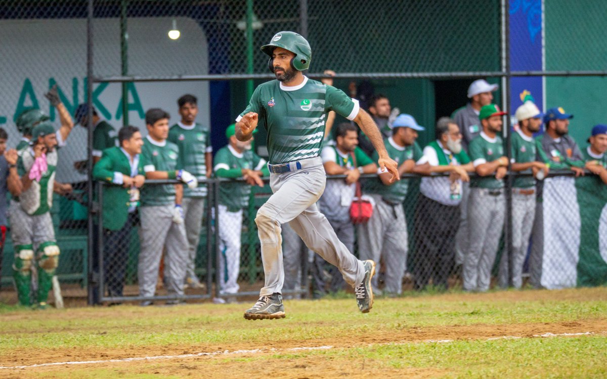 X E E H A N Pakistan Reach Final Of West Asia Baseball Cup After Beating India 13 2 In Semi Final Wabc19