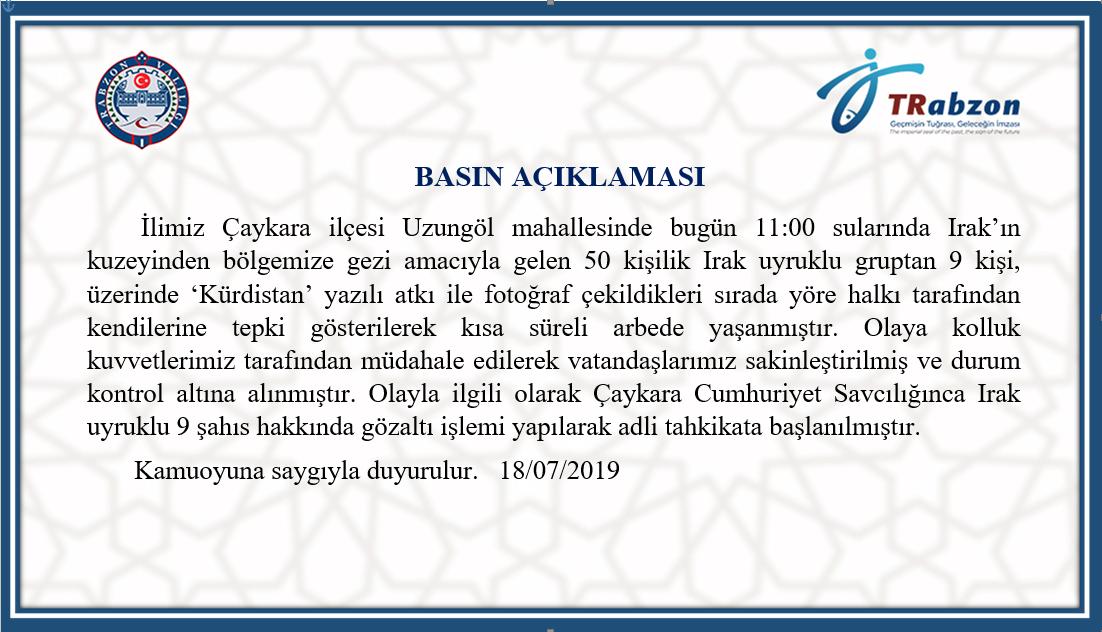 TrabzonValilik's tweet image. Basın Açıklaması..
trabzon.gov.tr/basin-aciklama…