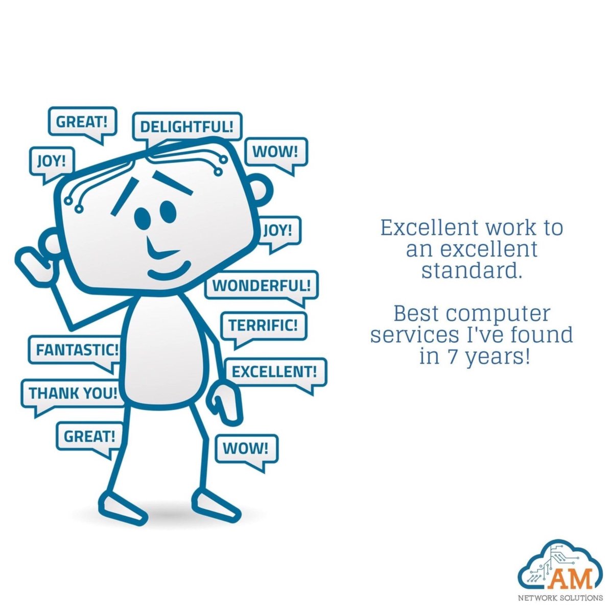 AM_NetSolutions's tweet image. Making sure that we are always offering the best Computer services in Northamptonshire.
💻 Applying IQ to IT 💻
#testimonialthursday
wu.to/E60AKx