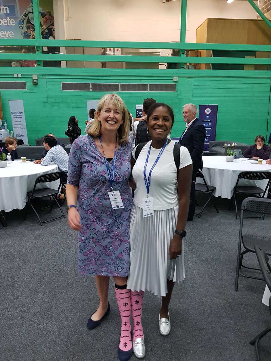 WattsUpJo's tweet photo. With @tech_natasha rocking the new look #pinkssocks #onepinksock https://t.co/9MUXoYpjK2