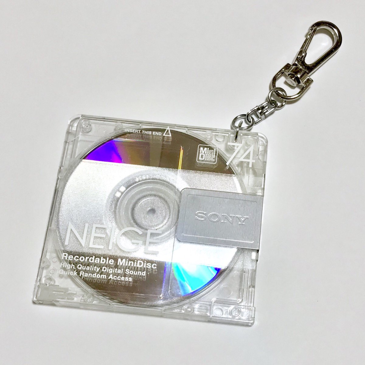 懐かしいけど新しい Mdをキーホルダーにしてみた 話題の画像プラス 懐かしいけど新しい Mdをキーホルダーにしてみた 話題の画像プラス