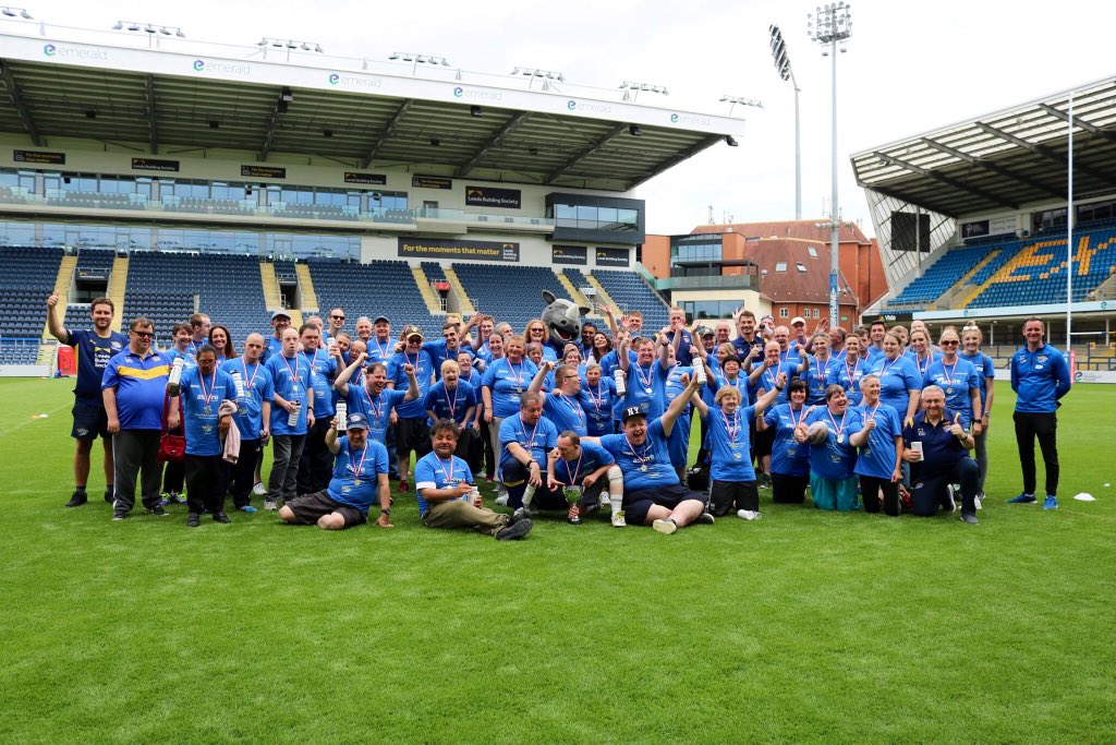 RugbyLeeds's tweet photo. 👏| We were proud to make history yesterday, with over 700 people from across Leeds taking part in our Community Engagement Day to mark the opening of the new @EmeraldStadium.

A full gallery of images is now available on our Facebook page! 📸

VISIT ➡️ https://t.co/UafXxtklHt https://t.co/KeJb7b1n2S