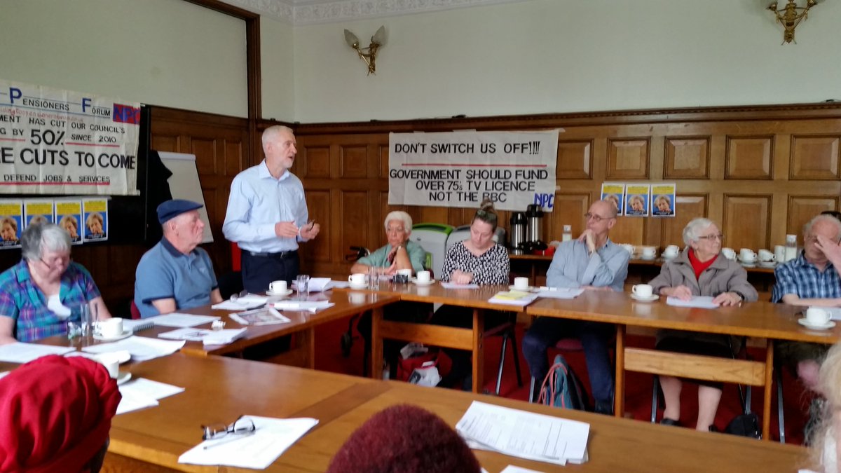 IPFOfficial's tweet image. Jeremy Corbyn MP, leader of the Labour Party and joint President of the Islington Pensioners Forum spoke eloquently at our AGM today about the deepening inequalities and injustices in our society and Labour's plans to transform this.