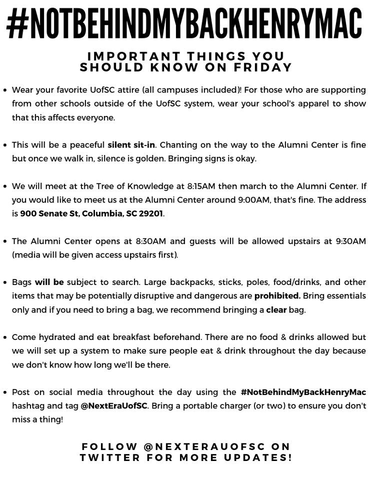 Important info for tomorrow, please read! #NotBehindMyBackHenryMac