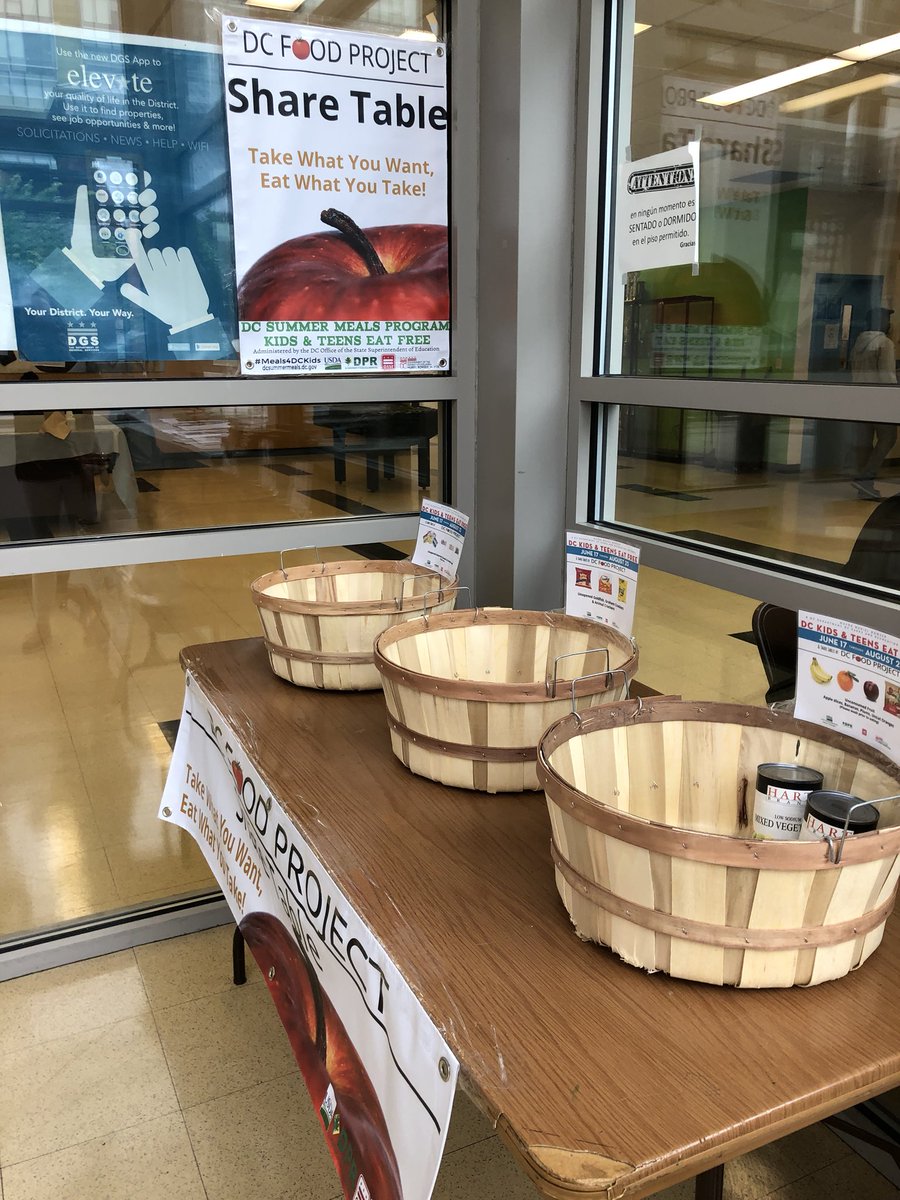 DCFPTeam's tweet photo. Supporting students enrolled in @DCDPR summer camps and the families within their community one #ShareTable at a time!⠀⠀⠀⠀⠀⠀⠀⠀⠀
Together we can build a stronger tomorrow for our children and the District! #TakeWhatYouWant #EatWhatYouTake https://t.co/HvelYVeBZ4