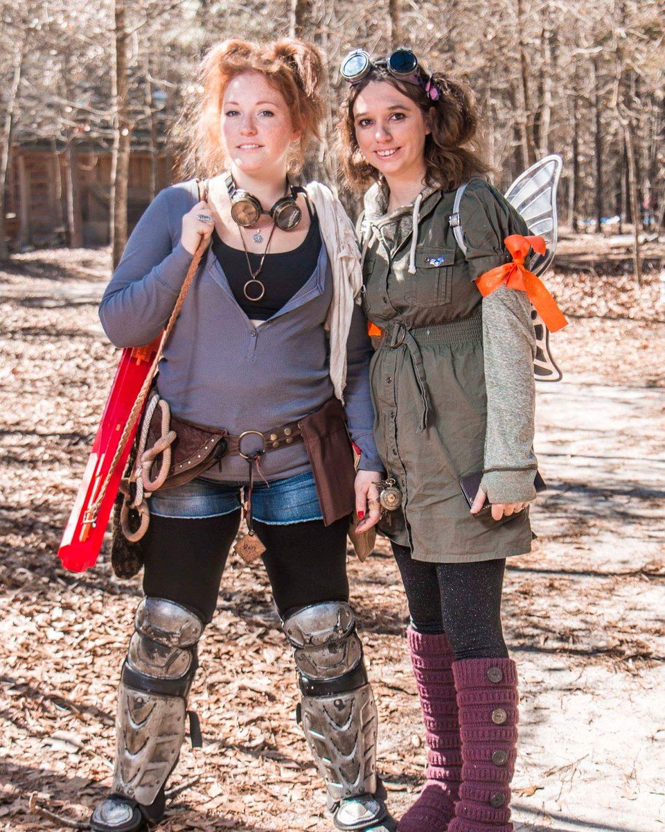 crochet_fairy's tweet photo. The world is in ruins. Who you are and who you need to be to survive the wasteland are two different things. 
📸 by @hustography
Larp is @Nukelanta 
This is a throw back photo.
#thelarpfaeries #nukelanta #postapocalyptic #larp #liveactionroleplay #nerf #nerfguns #grunge https://t.co/bxiIPqcEuu