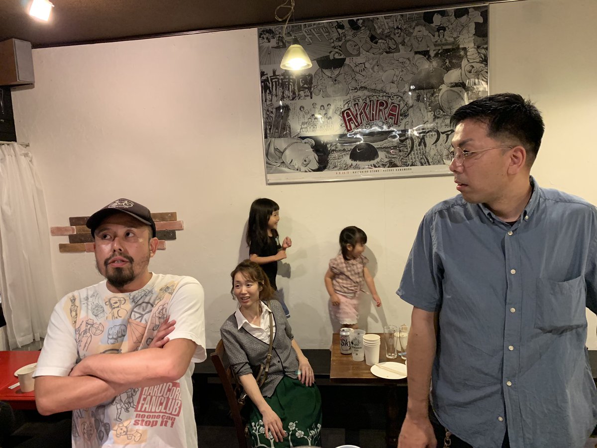 Asovivakoga's tweet photo. レセプション写真 その3
#panictaste
#meatbuns
#TheBackwards
#3beat
#RadioInOldtrash
#DNA https://t.co/LGHajP8tGP