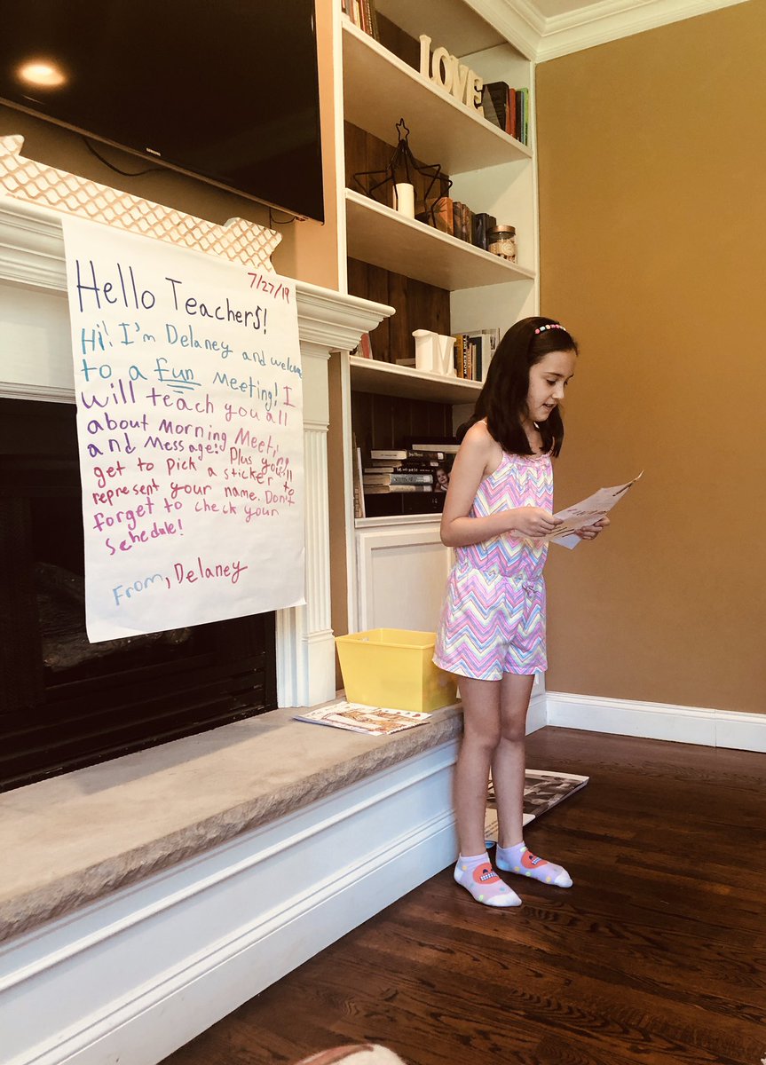 MrsCMcCray's tweet photo. Delaney’s summer “Responsive Classroom Morning Meeting” PD for the best teachers I know! @KaraMarkiewicz @MVS_Principal @Harmony_NJ https://t.co/OwVswOwDvR
