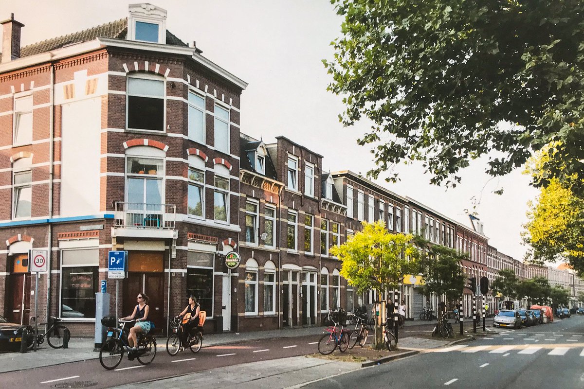 Often, the space for cycling you're searching for is hiding in plain sight.

Loosduinsekade, The Hague. 1978 vs. 2016.