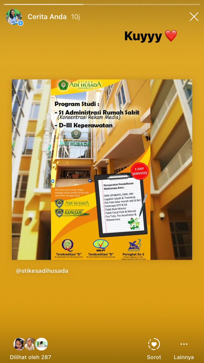 Ku kuy gabung ❤️ #Stikes #jawatimur #kesehatan #perawatcantik