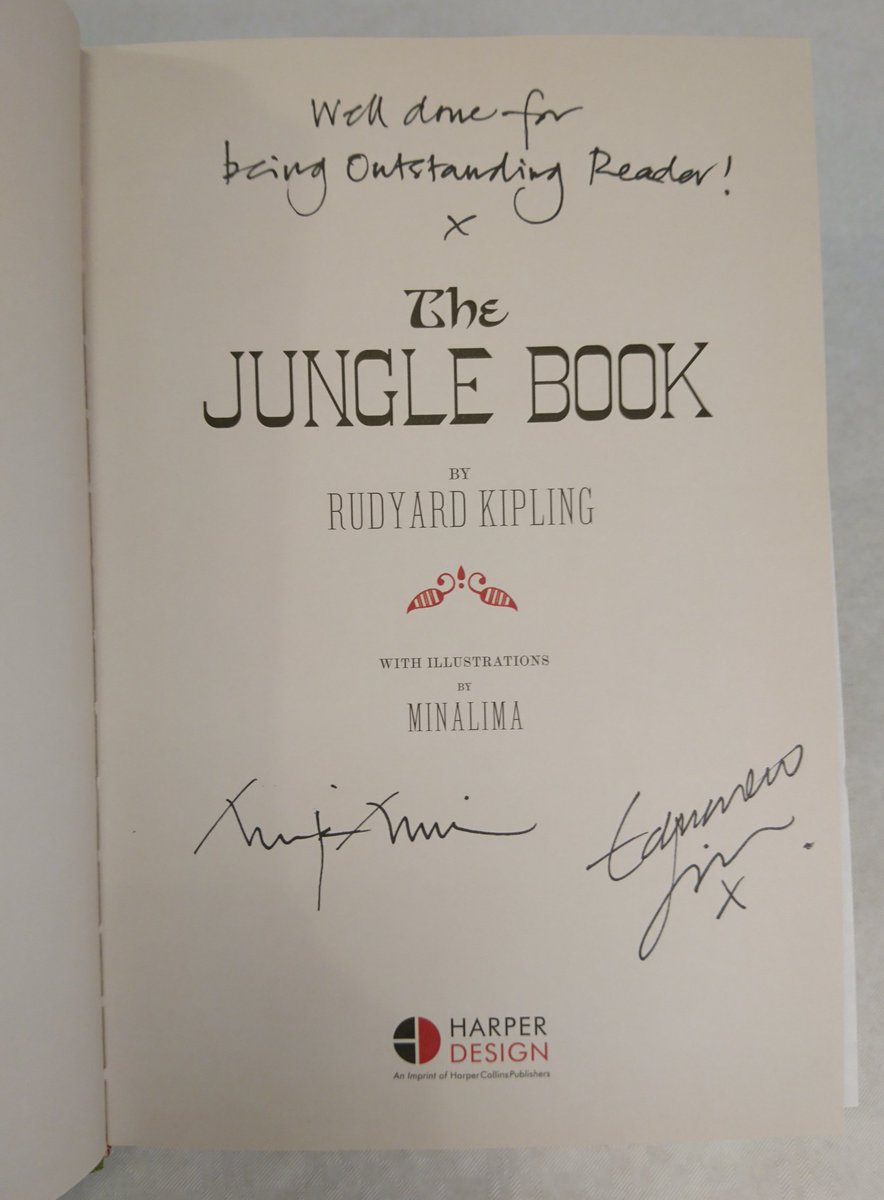 AldbourneCBG's tweet photo. Our hand-forged bookworm trophy is all set for tomorrow's leavers awards at St. Michael's - with a very special book for the winner to keep this year! Many thanks to the wonderful @minalima for signing &amp; dedicating it for us. https://t.co/XUF7AEUVNL