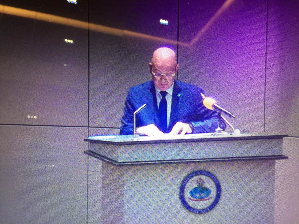 Speaking at the 16th Ordinary Session of the Committee of Intelligence and Security Services in Africa (#CISSA), holding from 17 to 20 July 2019 in Abuja, Nigeria